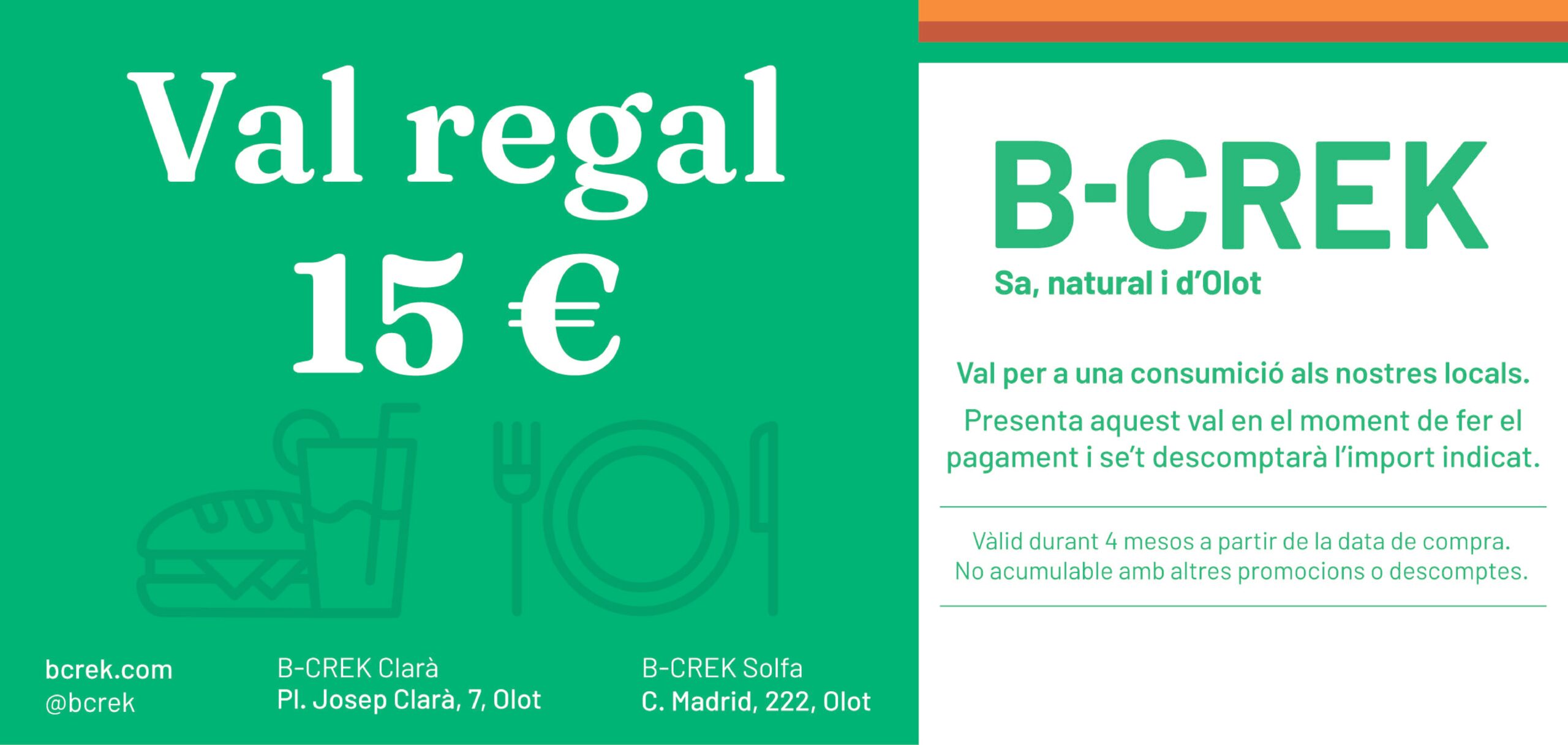 Val regal 15€